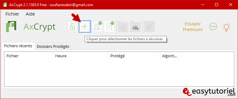 proteger dossier fichier mot de passe mdp windows 10 6 selectionner fichier