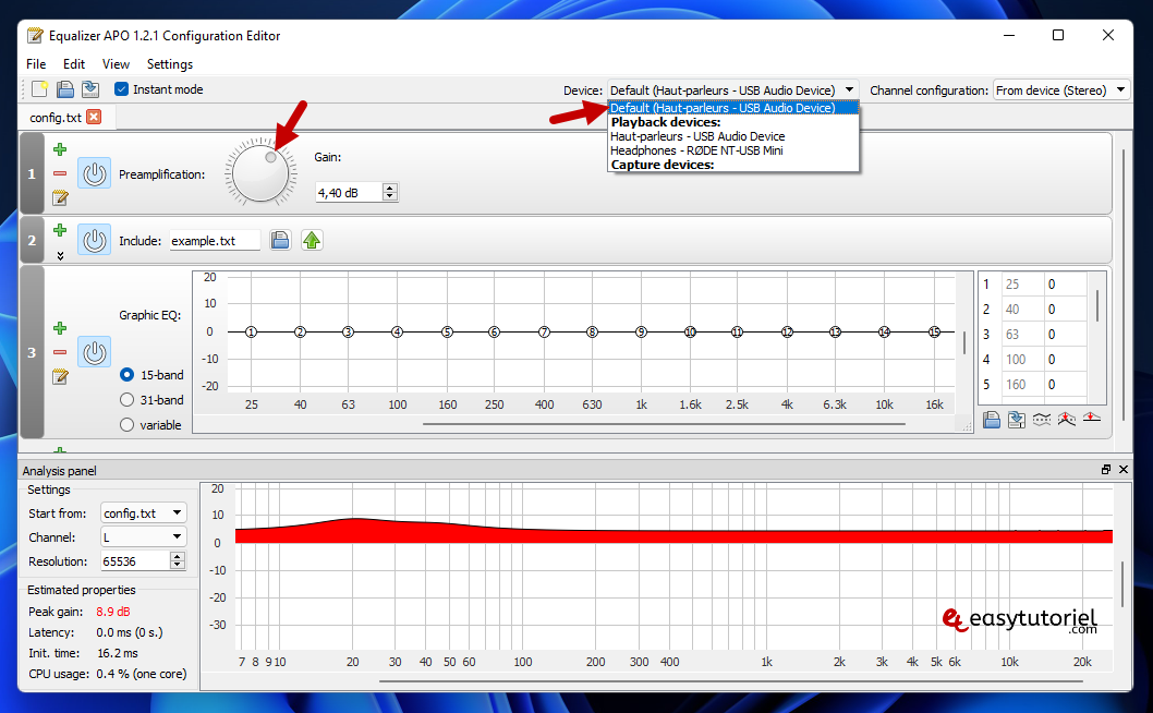 augmenter son audio amplifier musique ecouteurs haut parleur windows 11 10 gratuit 17 gain augmenter son