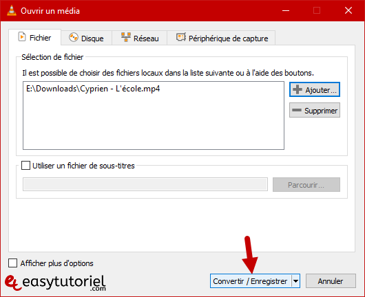 tutoriel vlc media player fonctionnalites trucs et astuces windows 10 6 convertir enregistrer