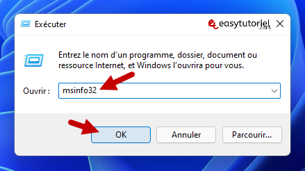 executer msinfo32