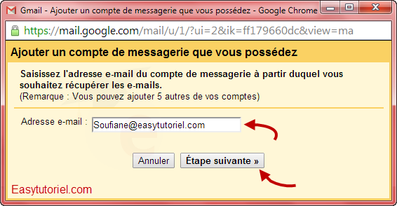 mail gmail pop3 3