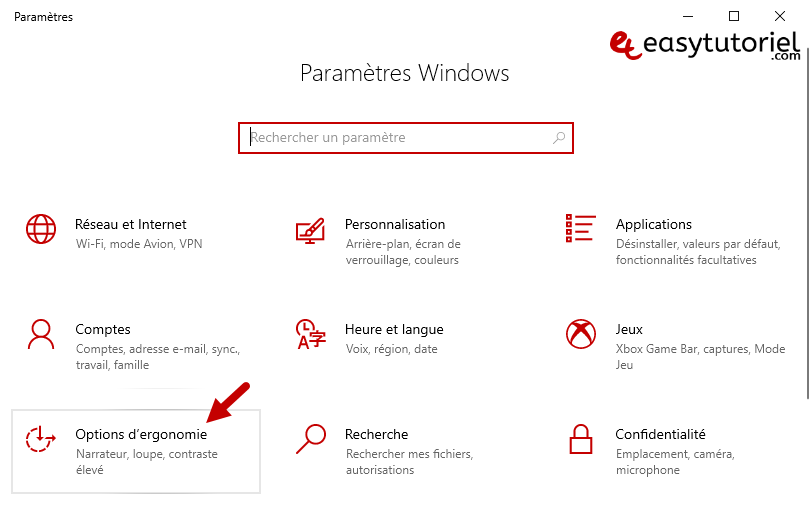 transformer convertir st%C3%A9r%C3%A9o mono windows 10 1 parametres options ergonomie