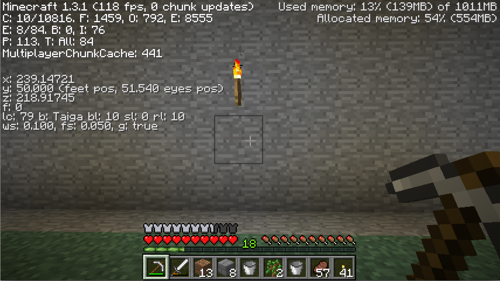 minecraft f3