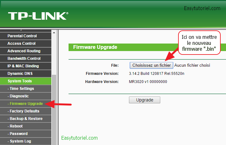 04 tp link admin routeur firmware