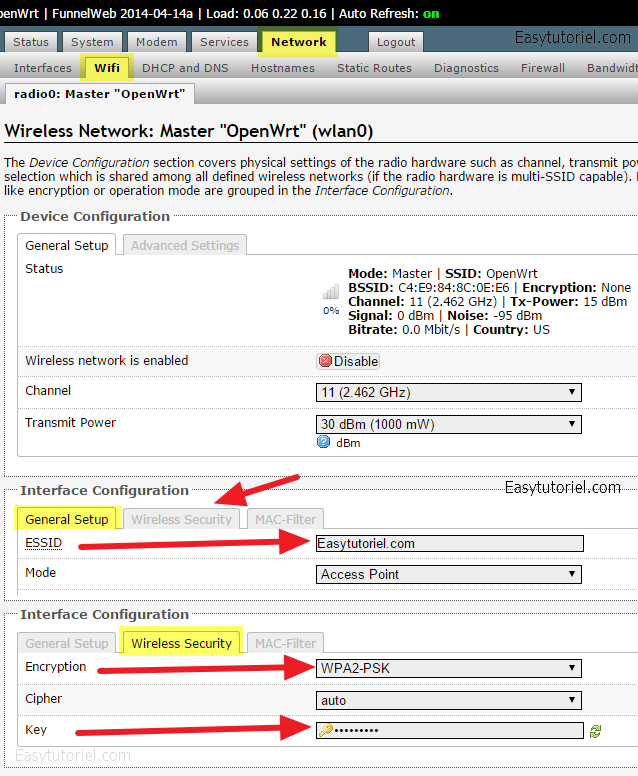 17 openwrt routeur administration