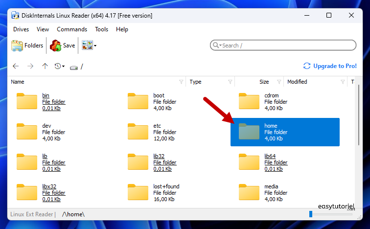 ext4 windows 4 home