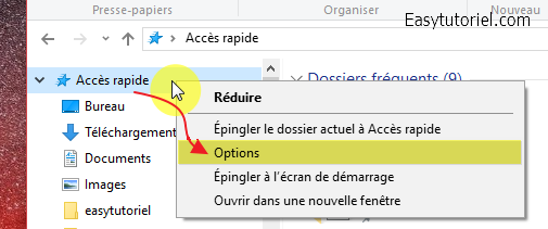 02 acces rapide windows 10