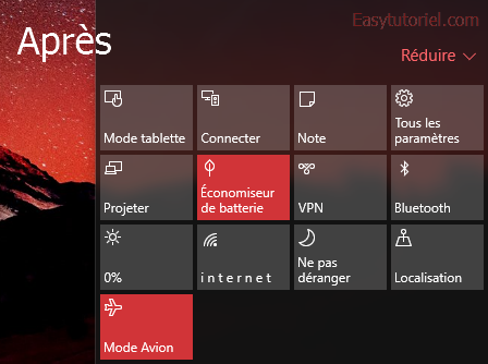 8 centre notification apres