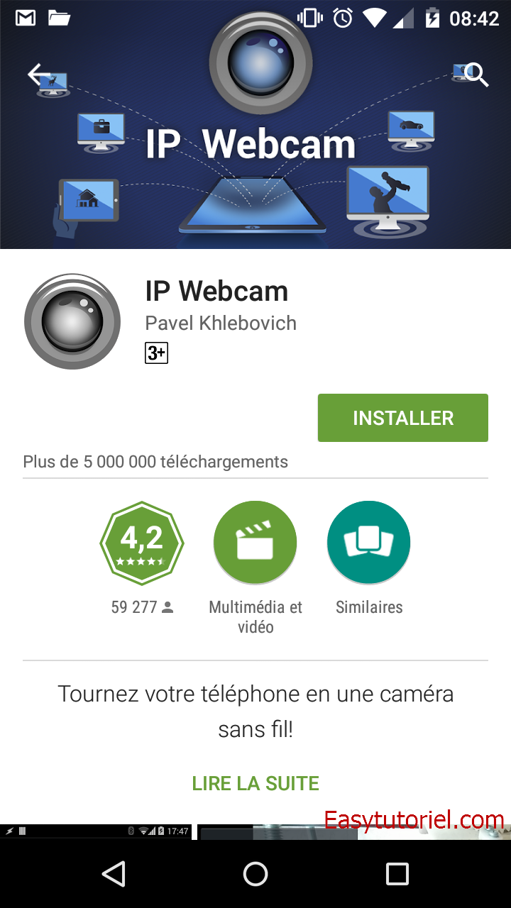 1 ip webcam android app