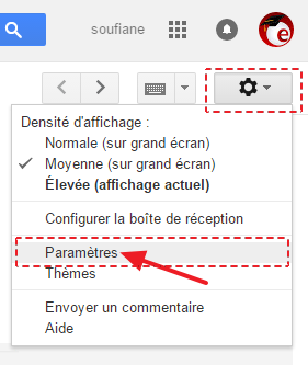 5 gmail parametres