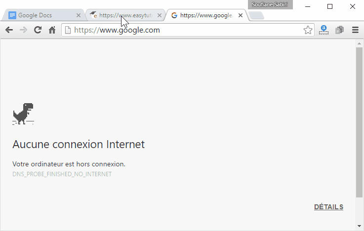 test google docs hors ligne offline