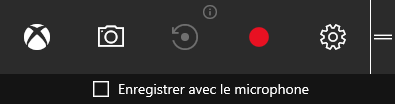 barre jeu enregistrer xbox windows 10