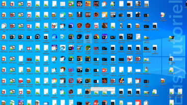 restaurer organisation icones bureau windows 10