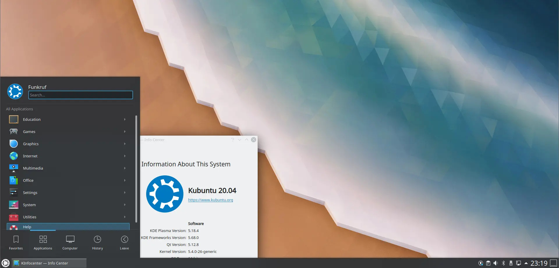 Kubuntu 20.04