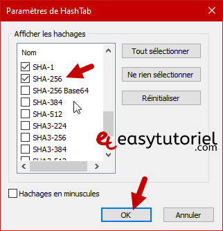 hash md5 integrite fichier identique verifier windows 10 10 hashtab