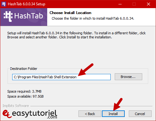 hash md5 integrite fichier identique verifier windows 10 6 hashtab