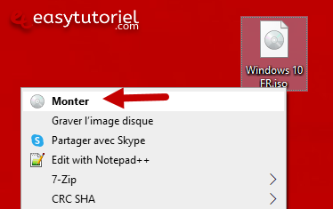 reparer fichiers systeme corrompus windows 10 6 monter iso windows