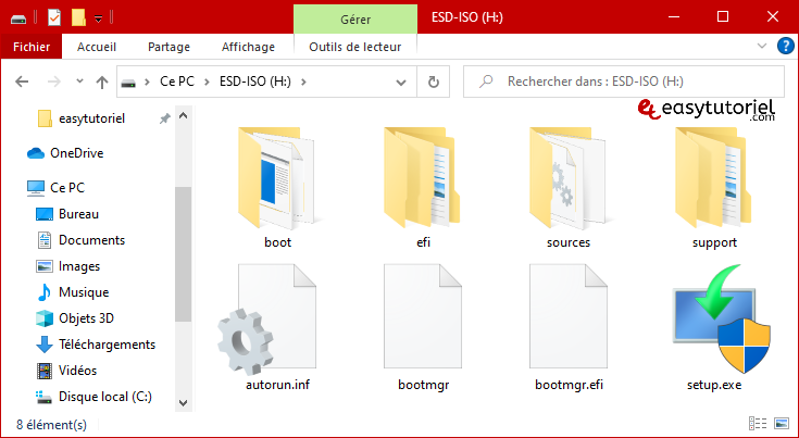 cle usb windows 10 prete rufus