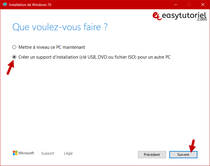 creer cle usb bootable demarrable rufus windows 10 2