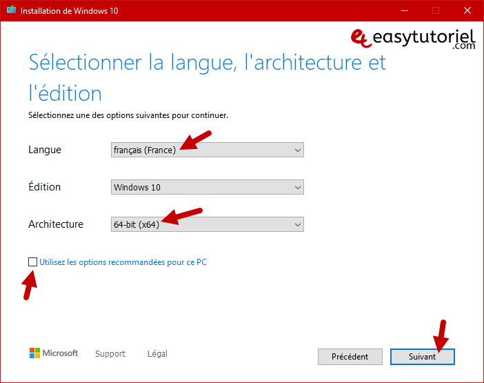 creer cle usb bootable demarrable rufus windows 10 3
