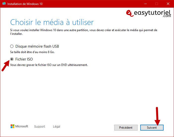 creer cle usb bootable demarrable rufus windows 10 4