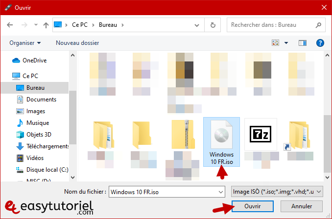 creer cle usb bootable demarrable rufus windows 10 9