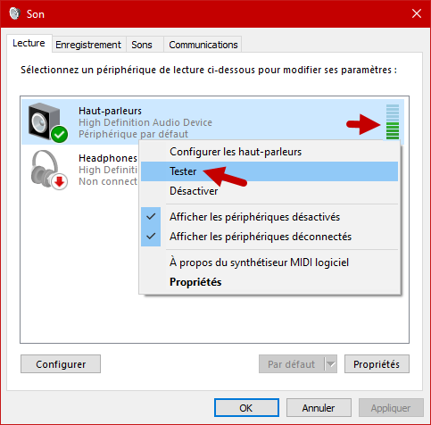 reparer son audio windows 10 4