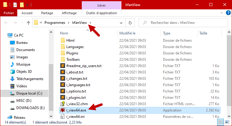 supprimer programme de ouvrir avec windows 10 5