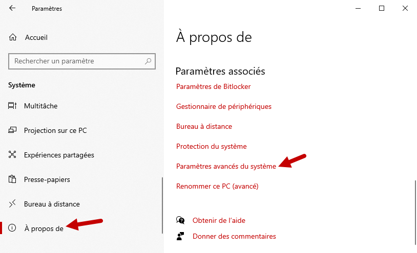 creer un point de restauration windows 10 2