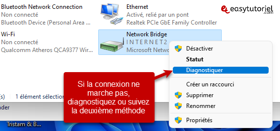connecter ordinateurs cable ethernet rj45 partager connexion internet par cable 0 3