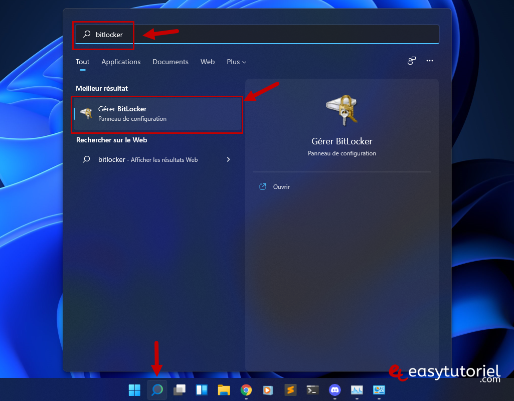 crypter cle usb disque dur windows 11 bitlocker 1 recherche bit locker