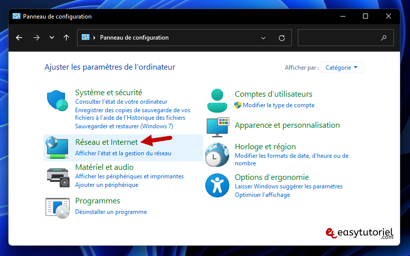 desactiver activer carte reseau windows 11 2 reseau et internet