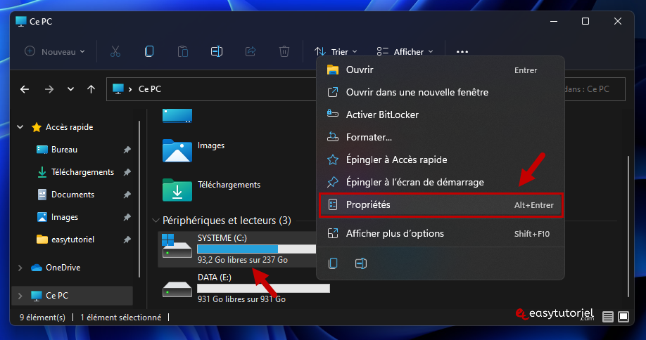 disque usage 100 gestionnaire des taches 12 proprietes disque systeme c