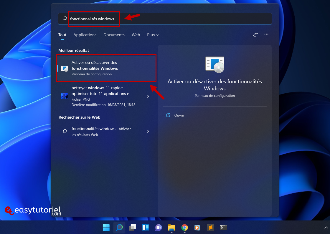 installer bash ubuntu wsl linux sous systeme windows 11 1 fonctionnalites windows
