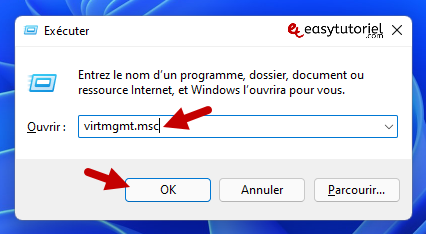 installer hyper v virtualisation windows 11 machine virtuelle 7 virtmgmt msc