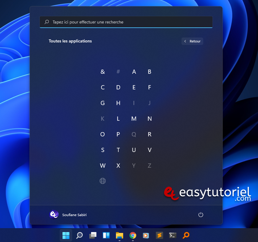 liste applications windows 11 3