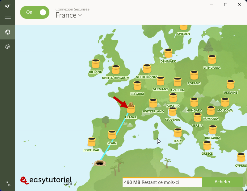 meilleurs vpn gratuits windows 11 10 4 tunnelbear connecte france paris