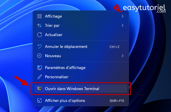 ouvrir windows terminal rapidement windows 11 11 ouvrir dans windows terminal