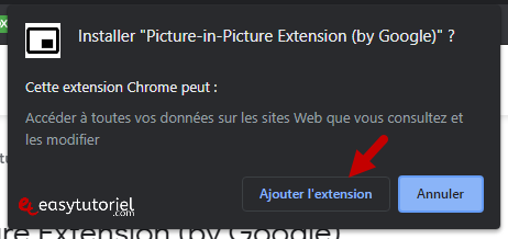picture in picture youtube video windows chrome pip 2 installer