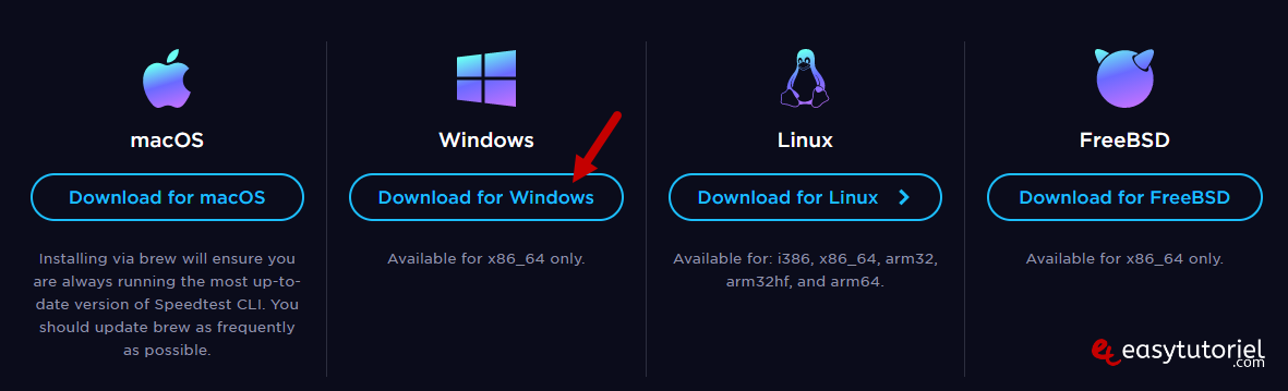 speedtest cmd tester vitesse internet bande passante telechargement debit 2 download for windows