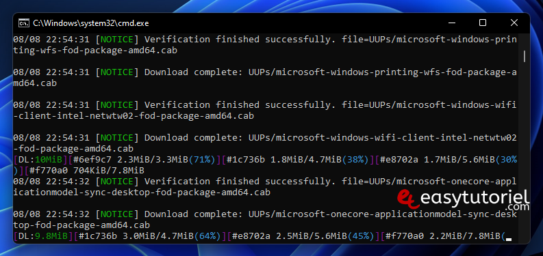 telecharger ISO windows 11 windows 10 UUP dump officiel microsoft 10 cmd