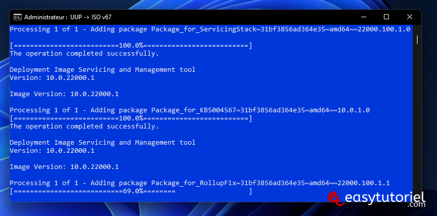 telecharger ISO windows 11 windows 10 UUP dump officiel microsoft 11 processing