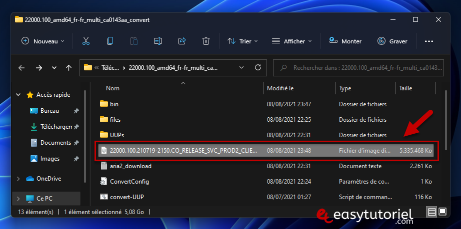 telecharger ISO windows 11 windows 10 UUP dump officiel microsoft 13 resultat