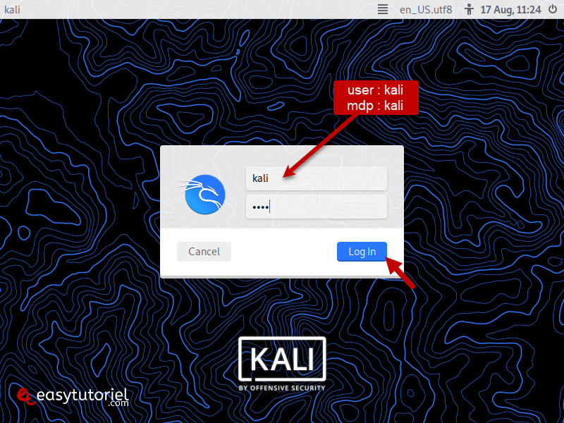 telecharger installer kali linux ova virtualbox machine virtuelle windows 11 11