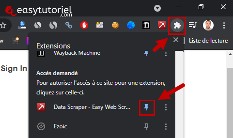 web scraping extraction de donnees sans programmation sans code data scraper 2 extension chrome