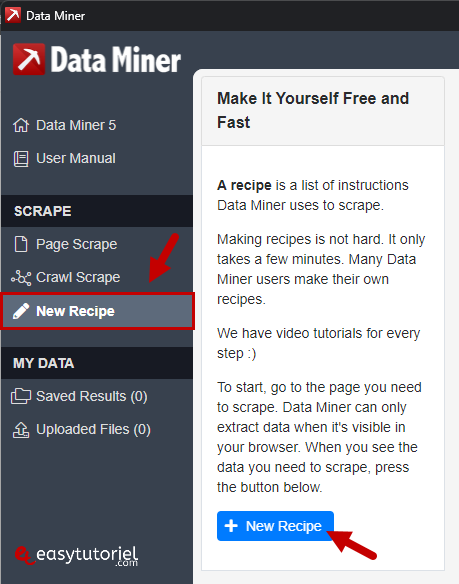 web scraping extraction de donnees sans programmation sans code data scraper 6 new recipe