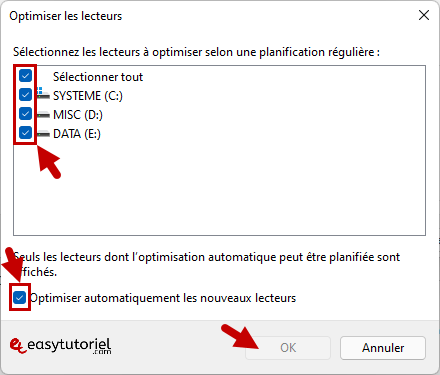 accelerer windows 11 17 optimiser les lecteurs