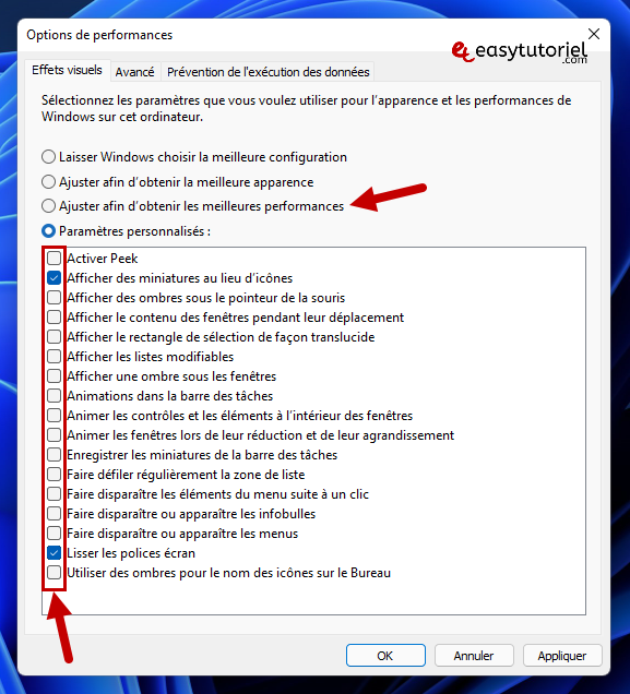 accelerer windows 11 6 options de performances