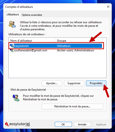 activer se connecter en tant administrateur windows 11 24 proprietes