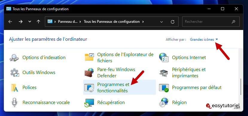 avast ne s ouvre pas solution windows 3 programmes et fonctionnalites